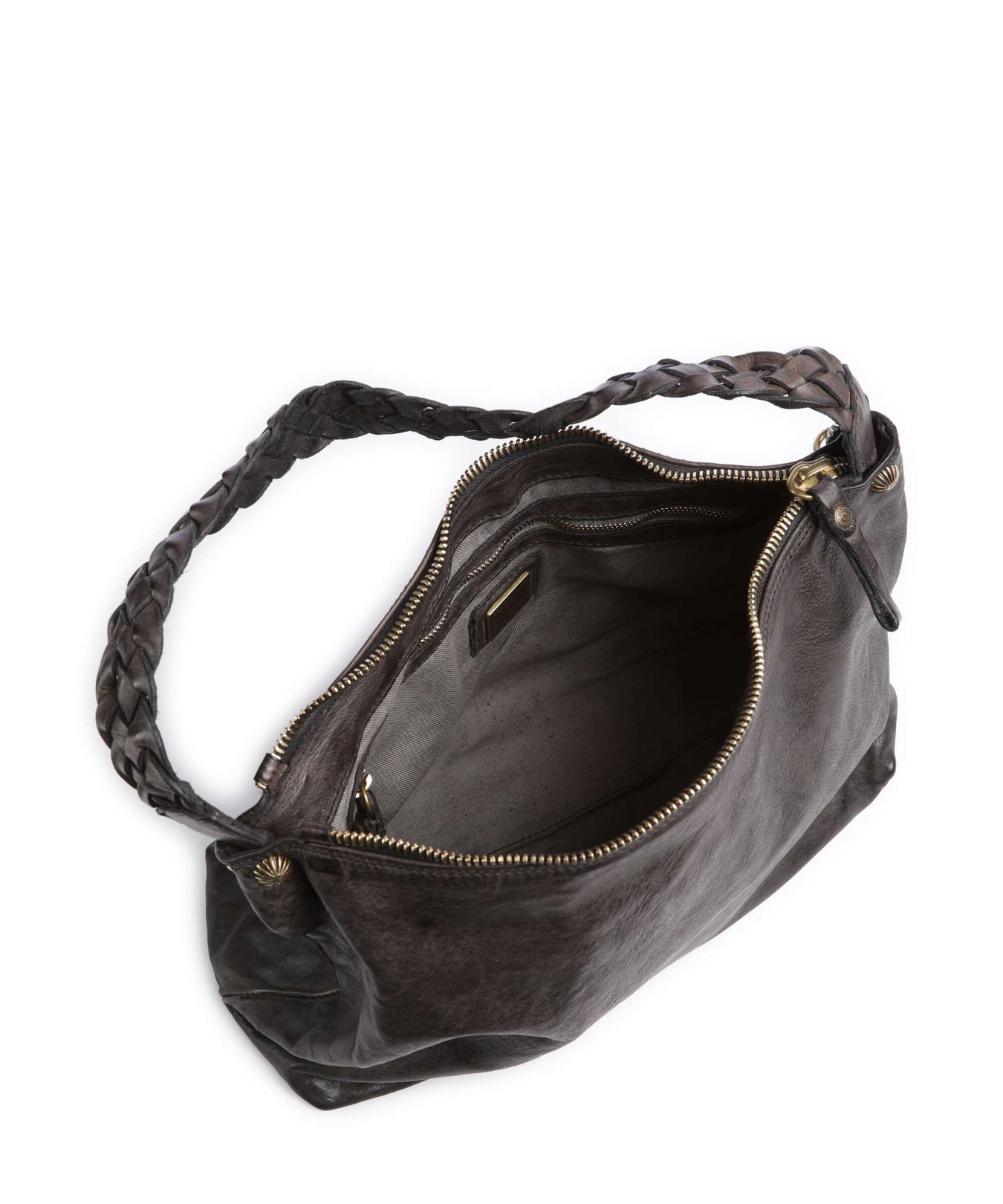 Campomaggi Hobo bag grigio