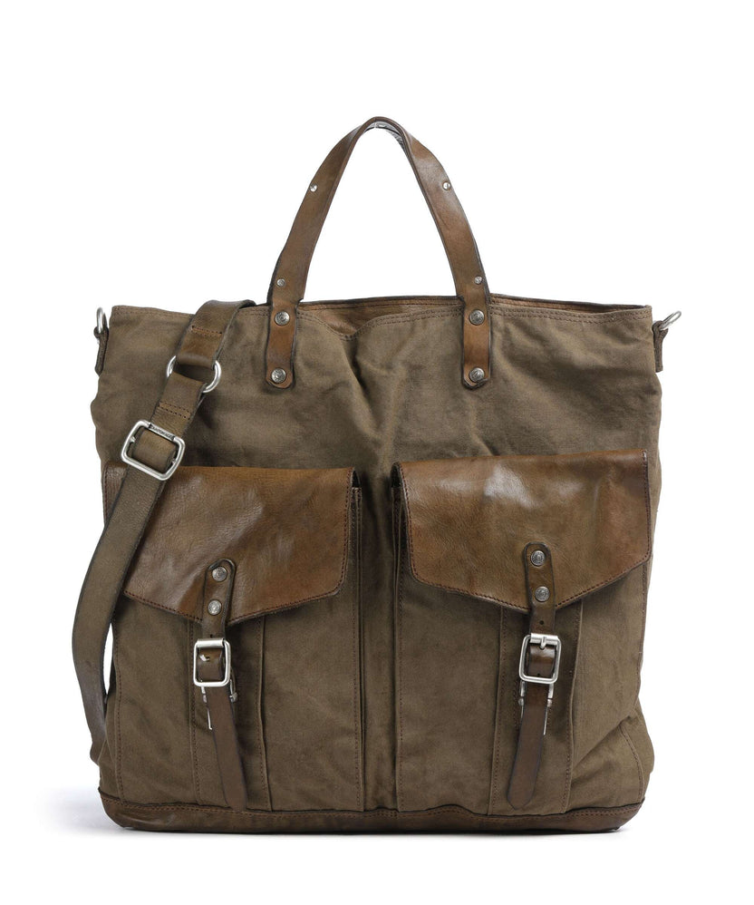 Campomaggi Backpack bag verde militare