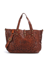 Campomaggi Torba na zakupy cognac