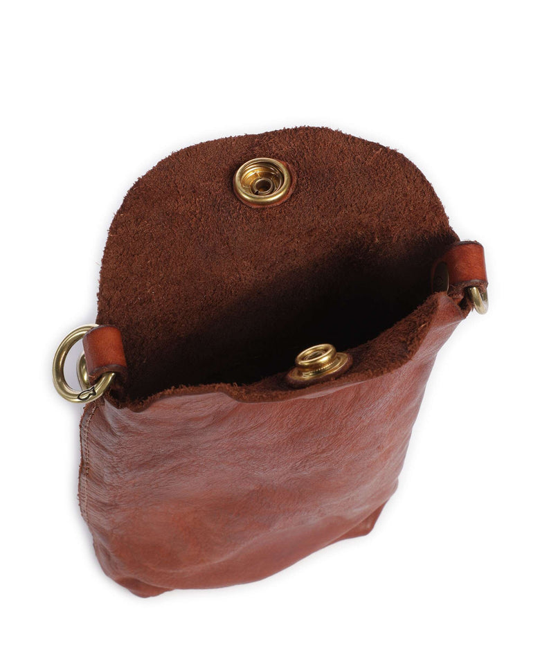 Campomaggi Phone bag cognac