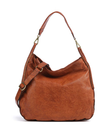 Campomaggi Torebka worek cognac