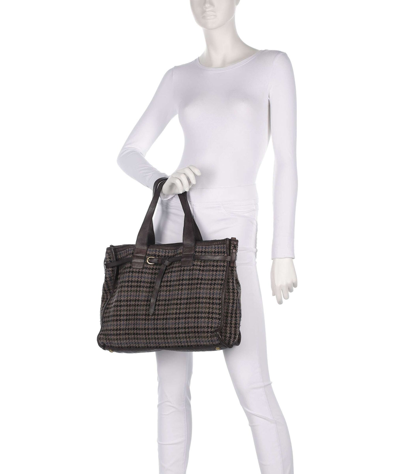 Campomaggi Handbag beige/nero