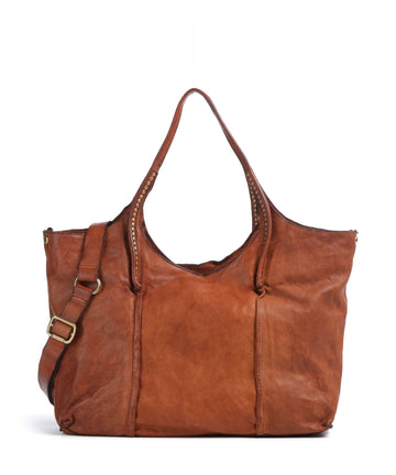 Campomaggi Torba na zakupy cognac