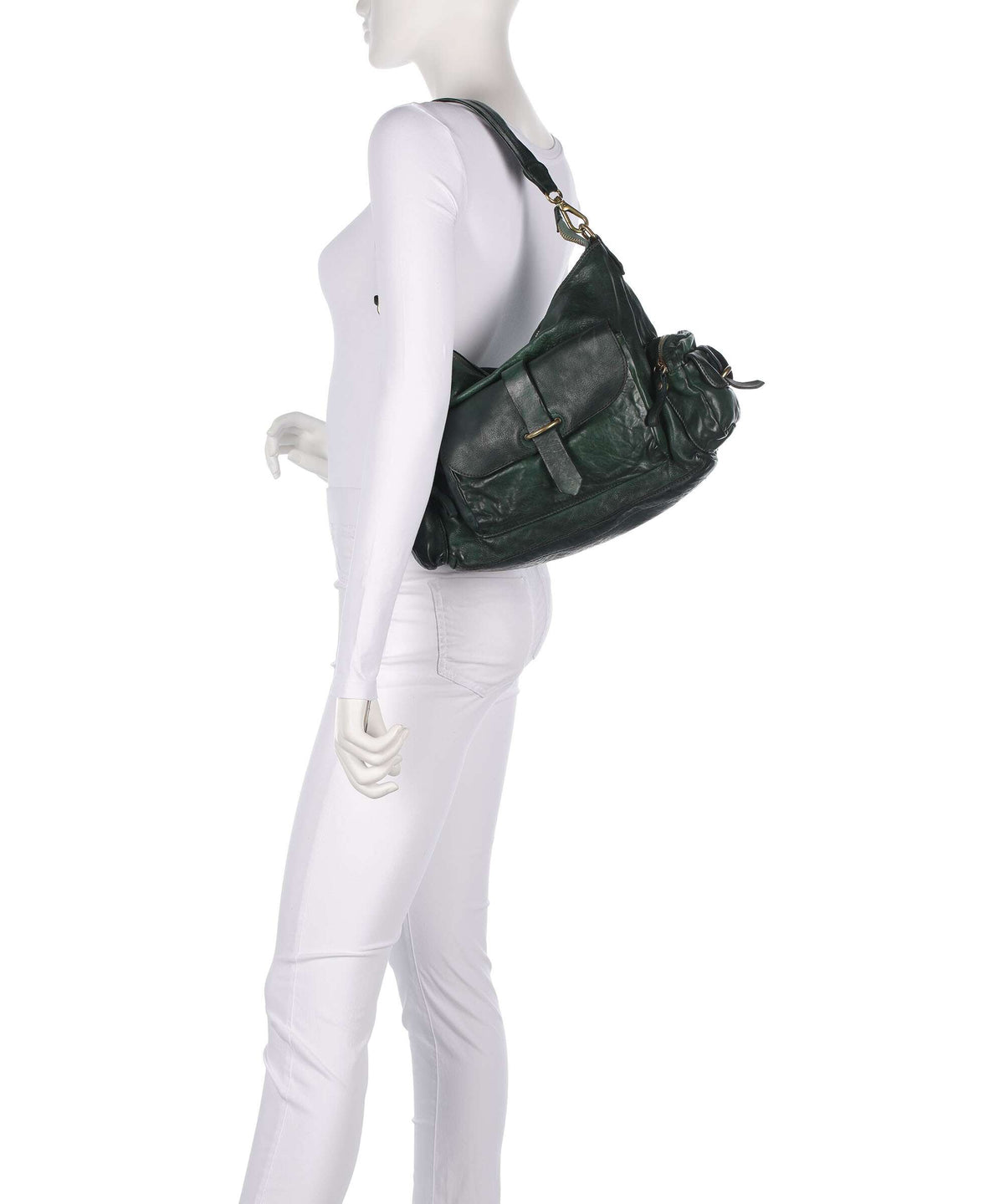 Campomaggi Hobo bag bottiglia
