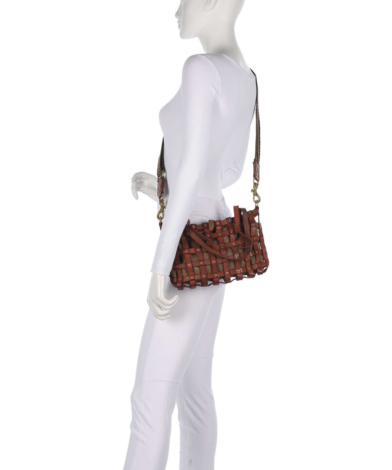 Campomaggi Shoulder bag cognac/bronze