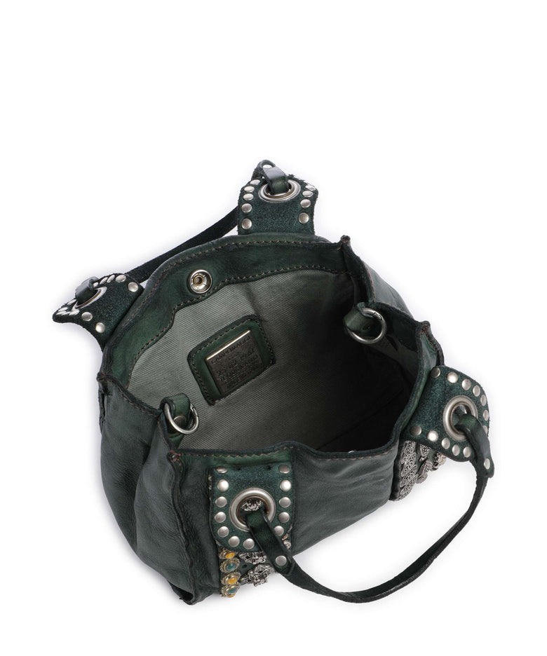 Campomaggi Crossbody bag green bottle