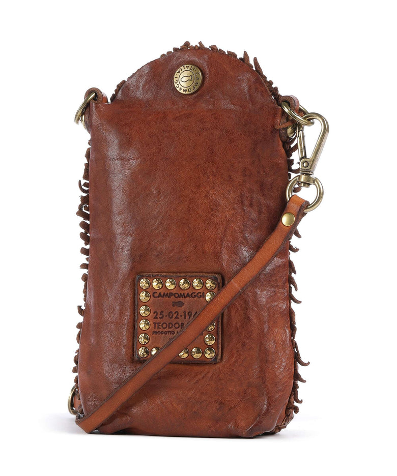 Campomaggi Phone bag cognac