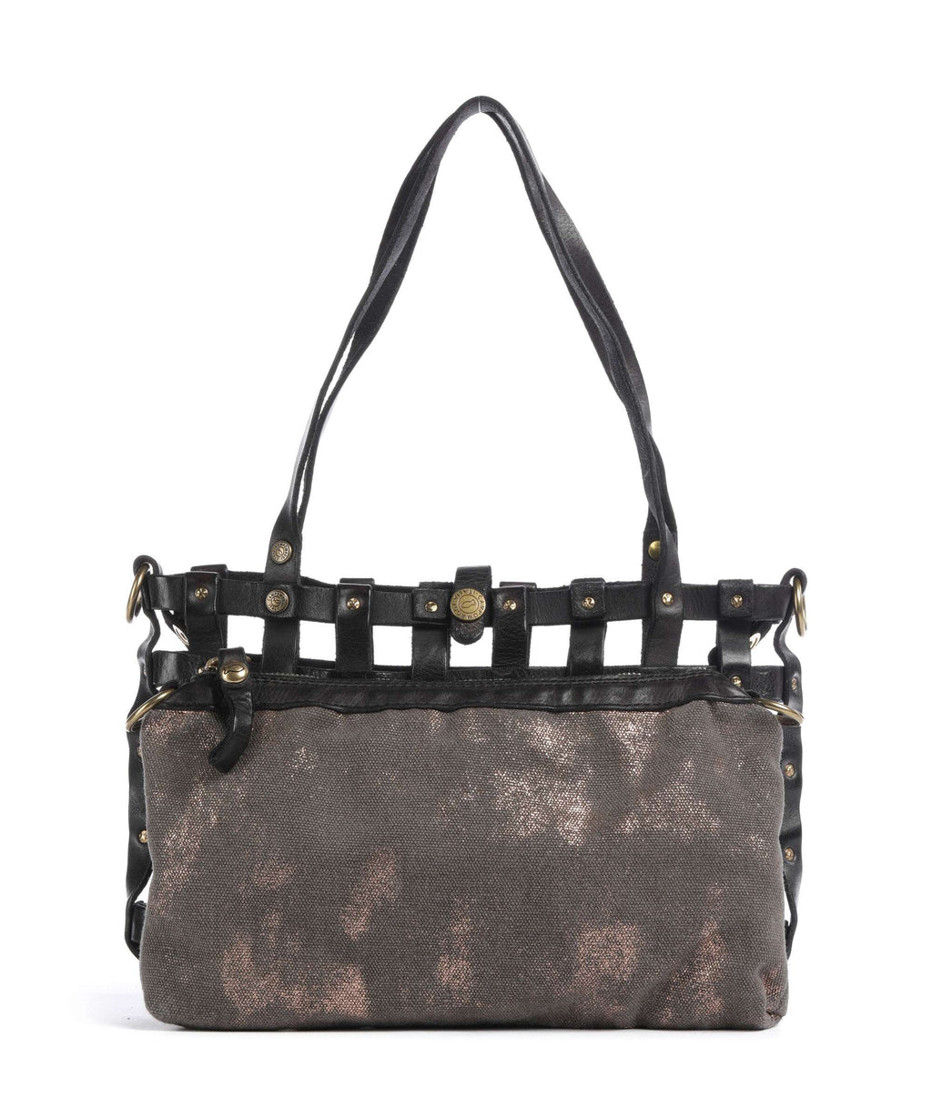 Campomaggi Shoulder bag grey/bronze