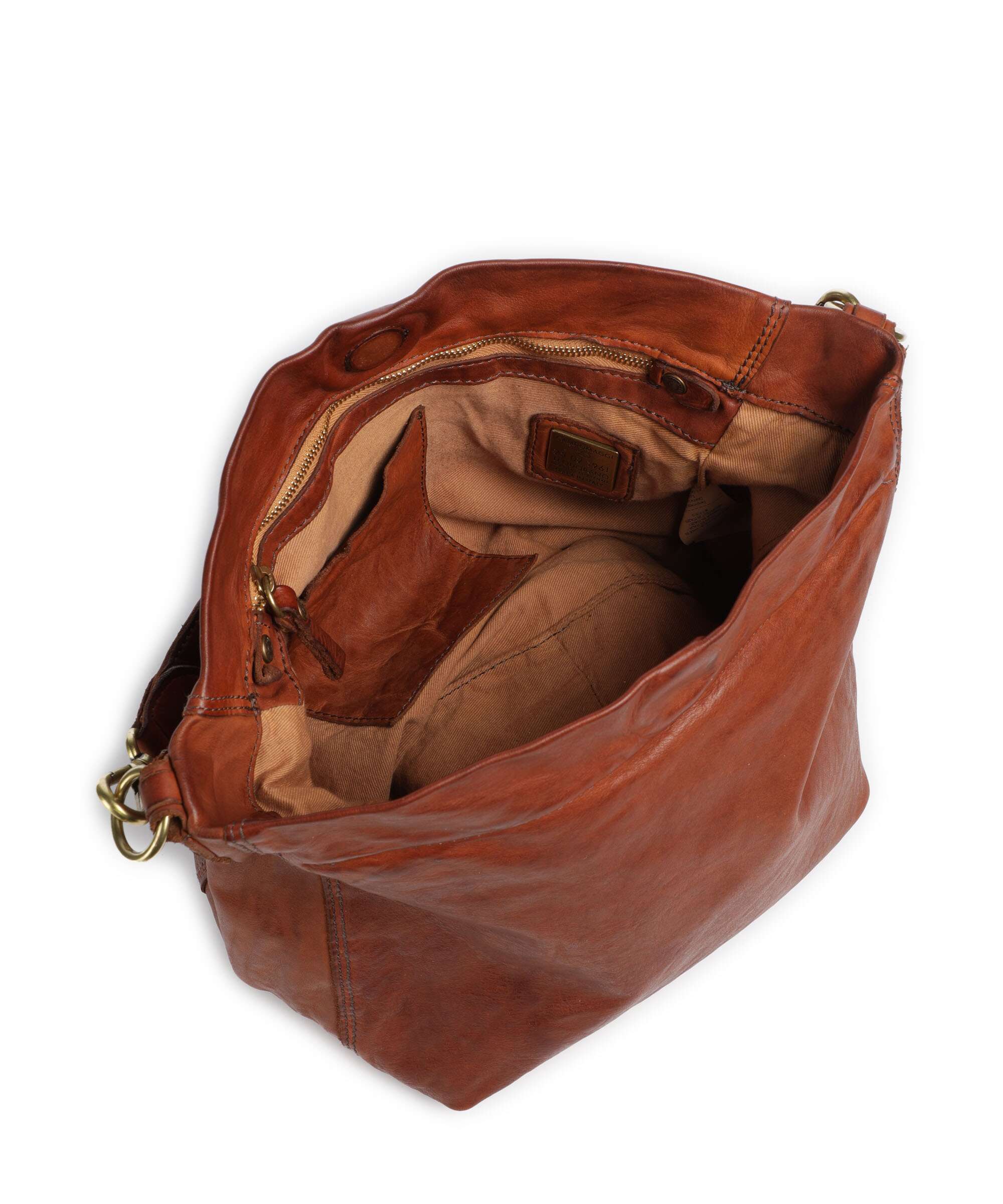Campomaggi Hobo bag cognac