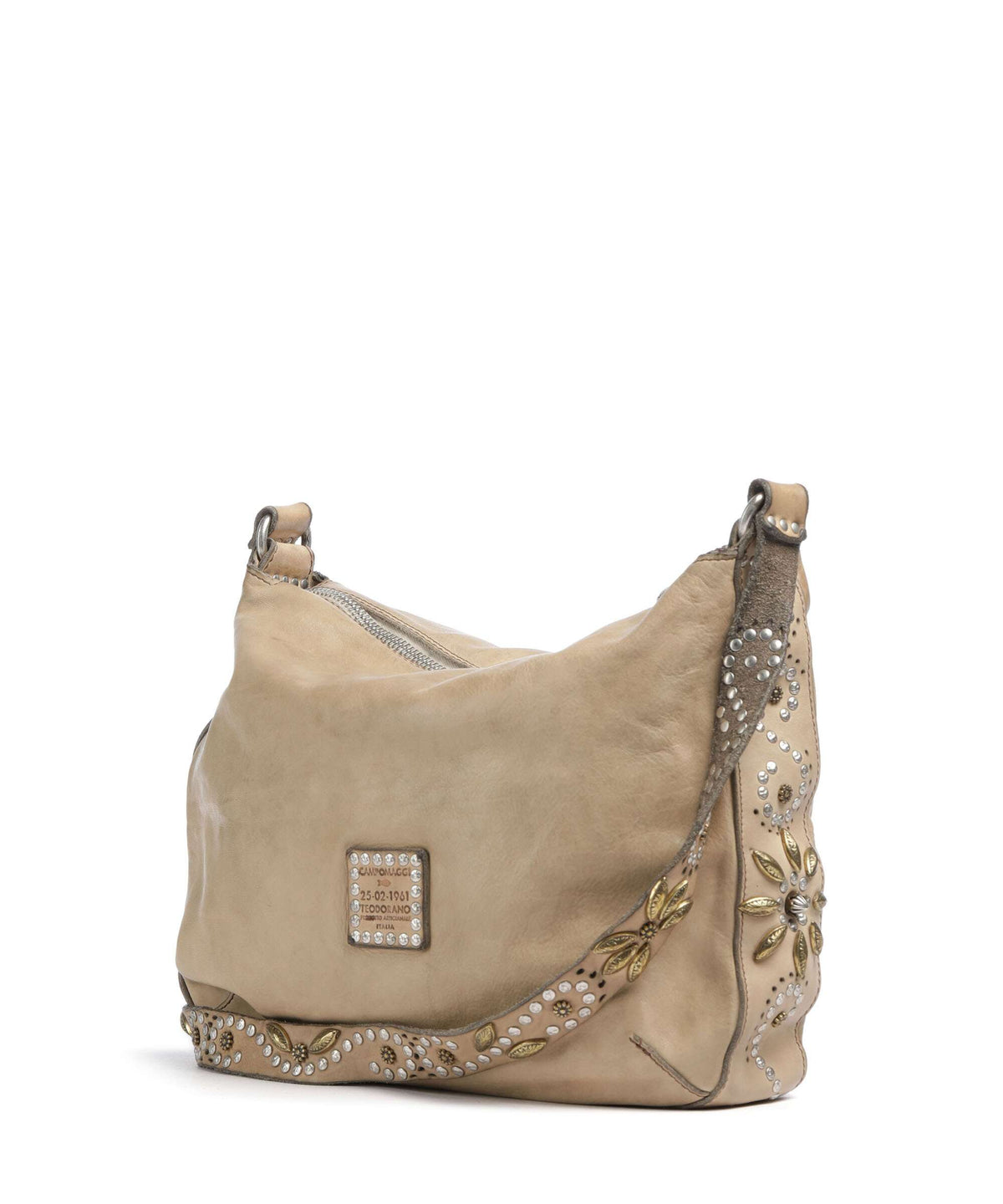 Campomaggi Hobo bag ice