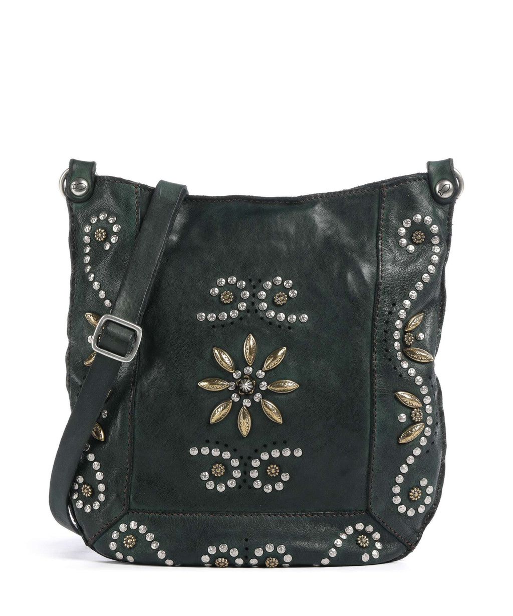 Campomaggi Crossbody bag green bottle