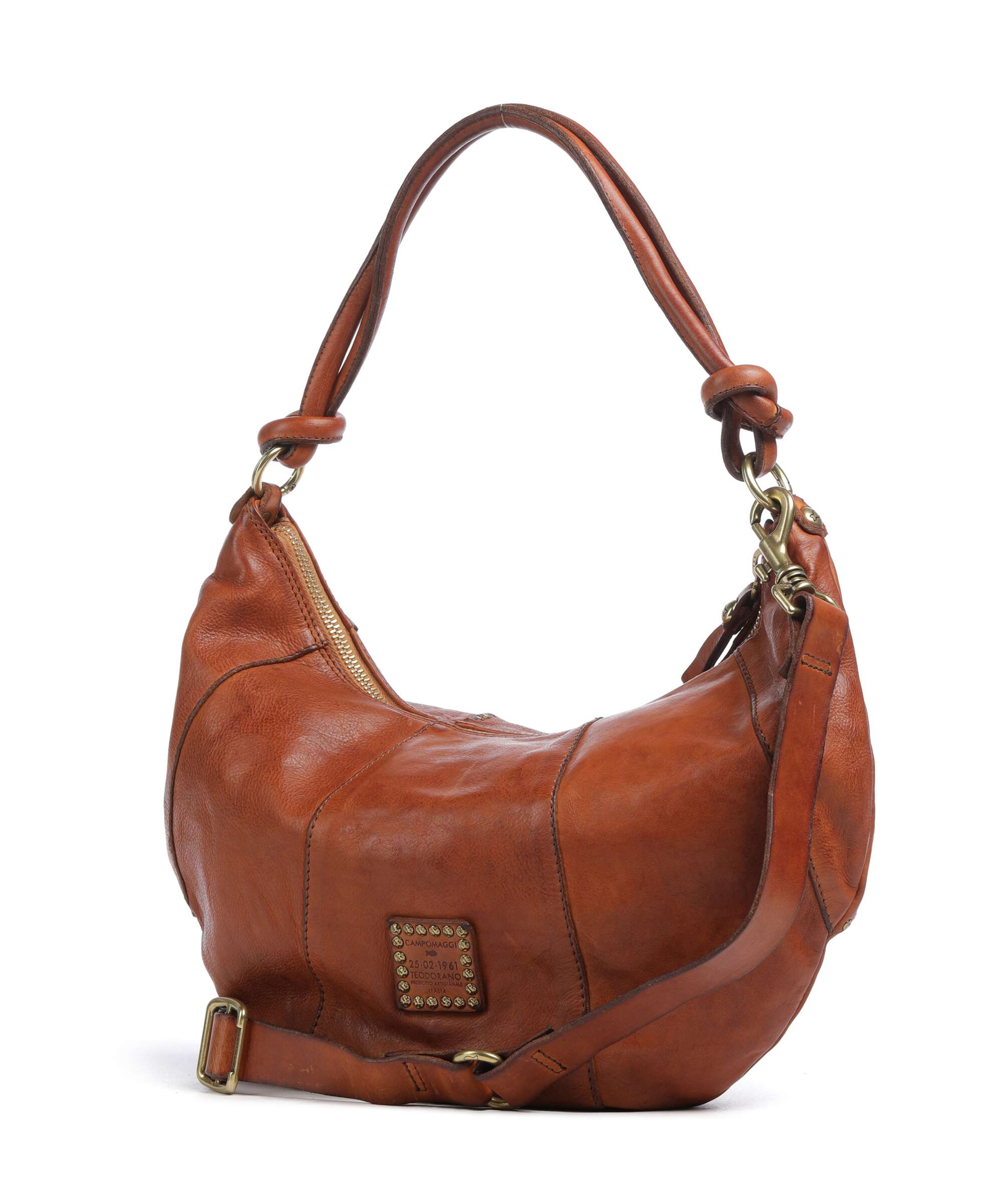 Campomaggi Hobo bag cognac