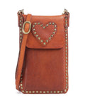 Campomaggi Phone bag cognac