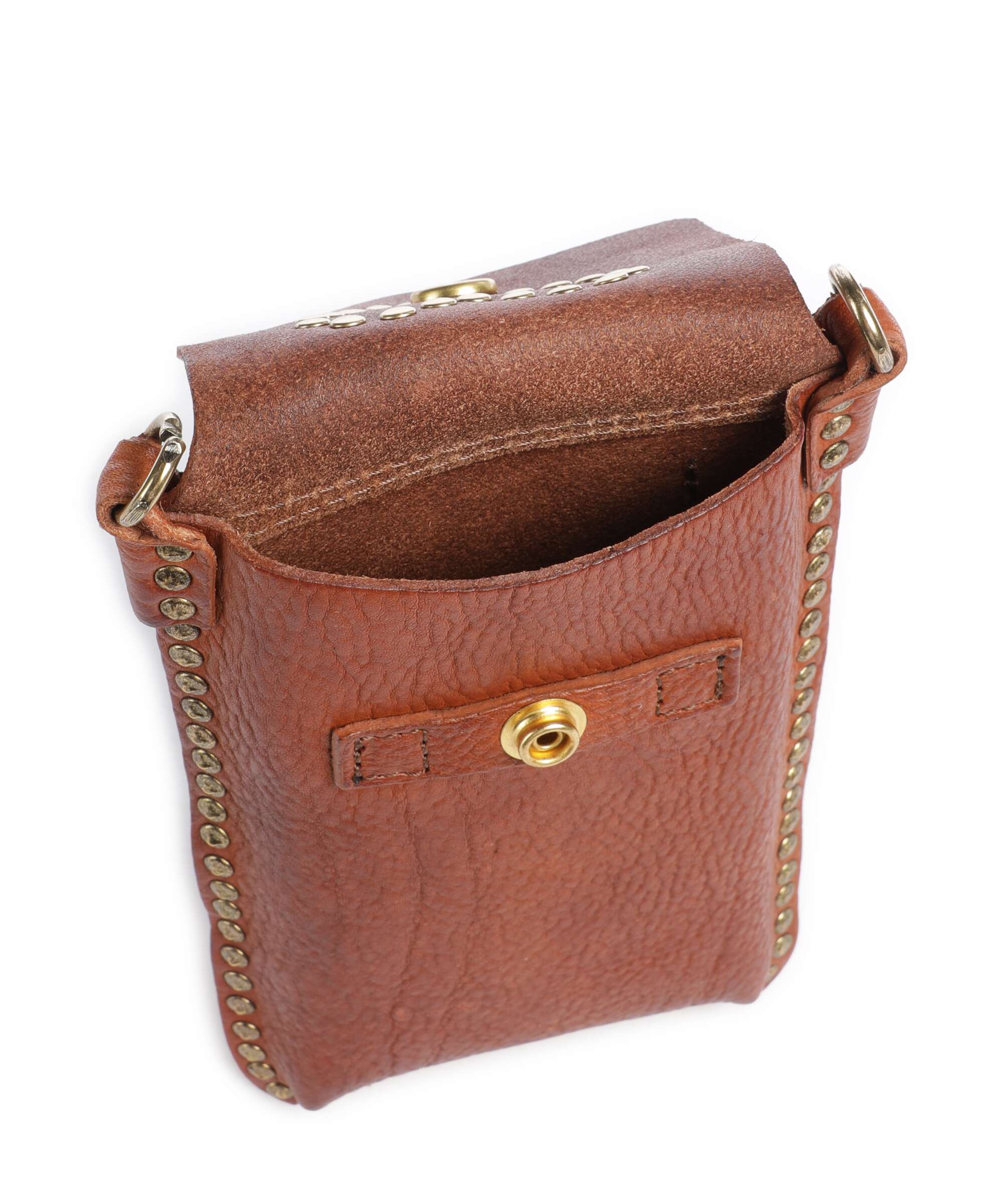 Campomaggi Phone bag cognac
