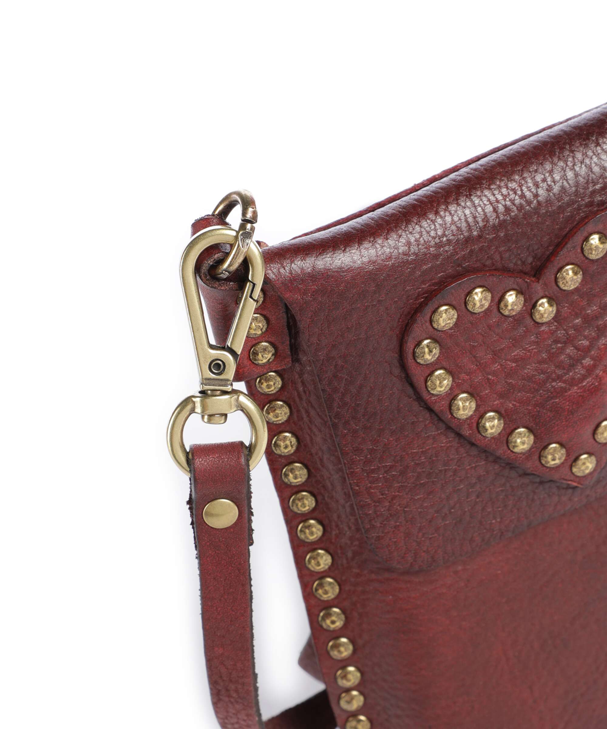 Campomaggi Phone bag wine