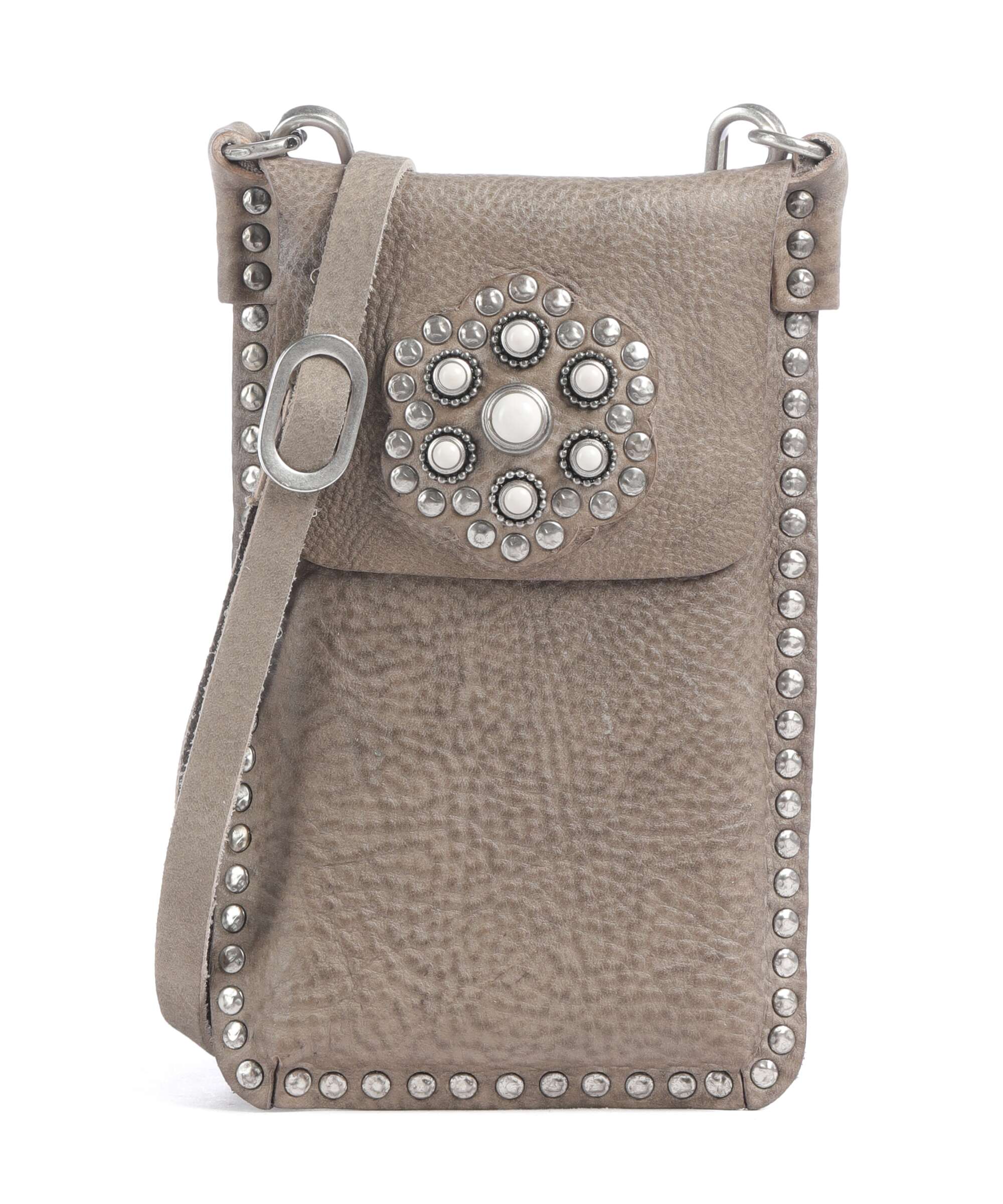 Campomaggi Phone bag cement