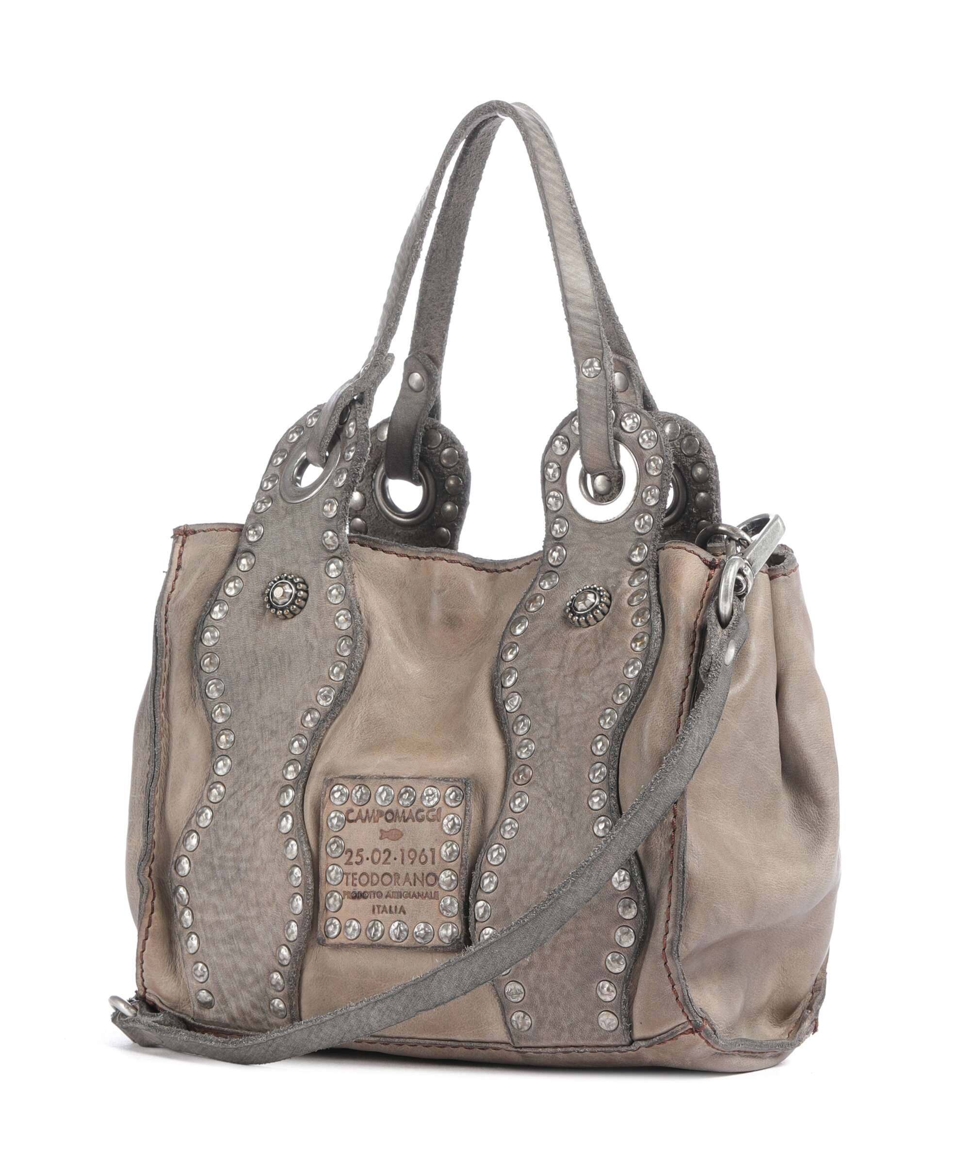 Campomaggi Crossbody bag cement