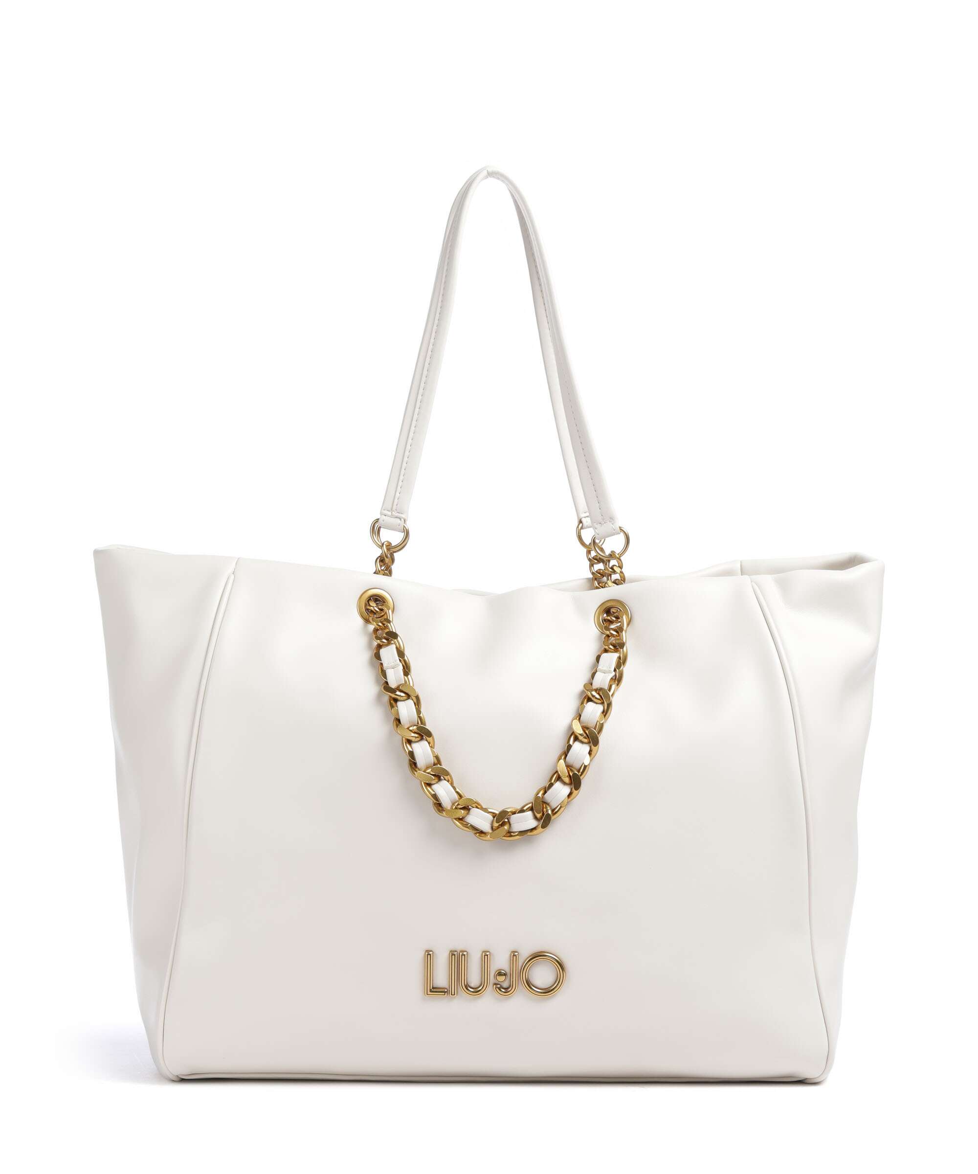 Liu Jo Shaula L Torba na zakupy skóra sztuczna cream - AA6116-E0958 ...
