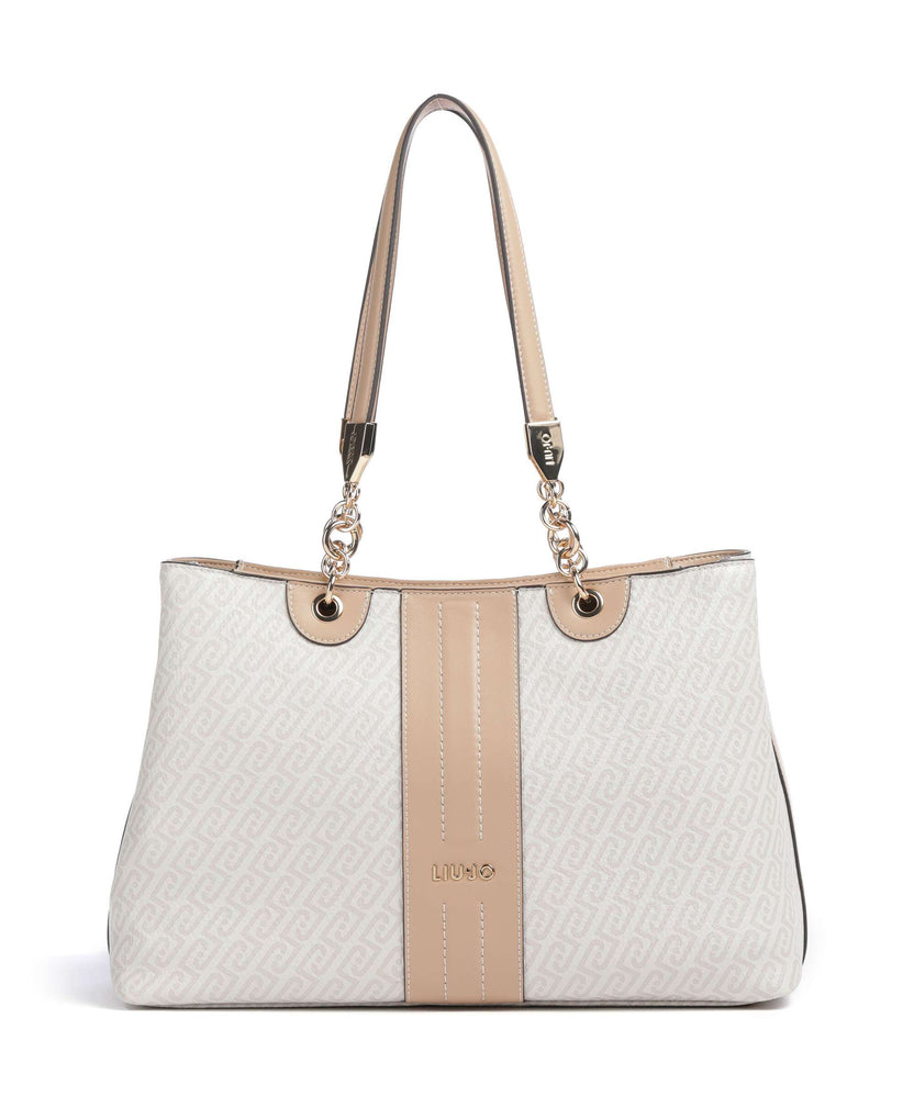 Liu Jo Ematite M Tote bag naturale/dark cipria