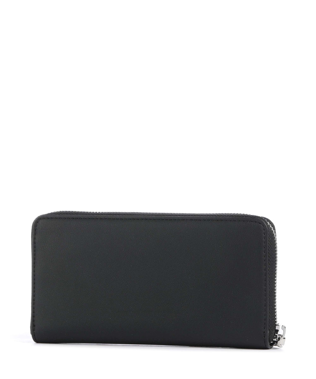 Love Moschino Bold Love Laminated Wallet nero