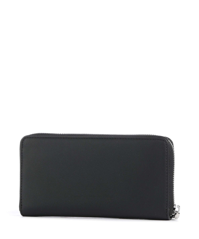 Love Moschino Bold Love Laminated Wallet nero