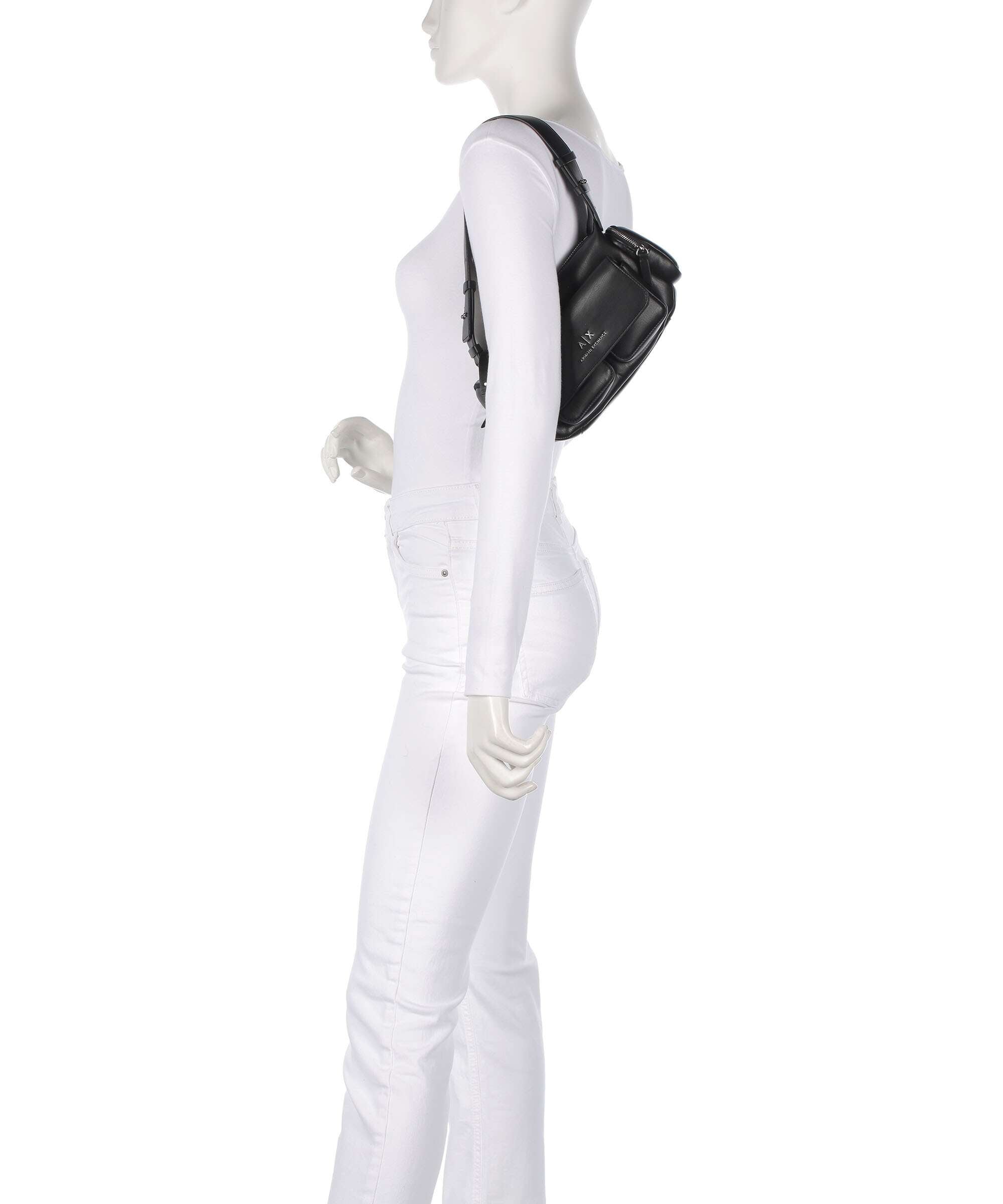 Armani Exchange Rachel S Shoulder bag black