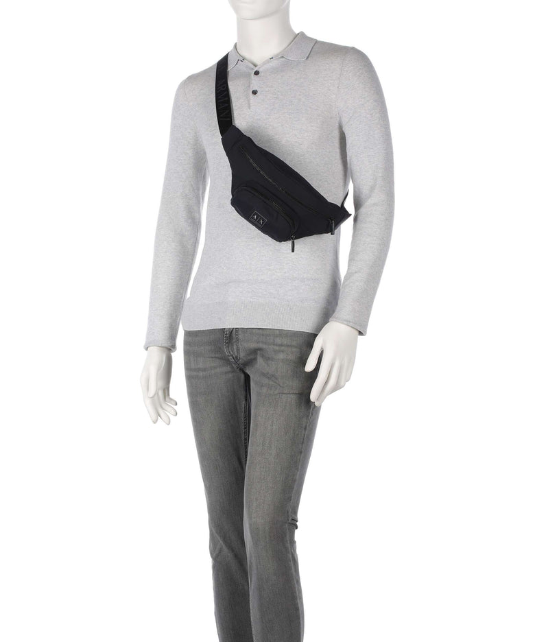 Armani Exchange Blue Edition Belt bag deep navy