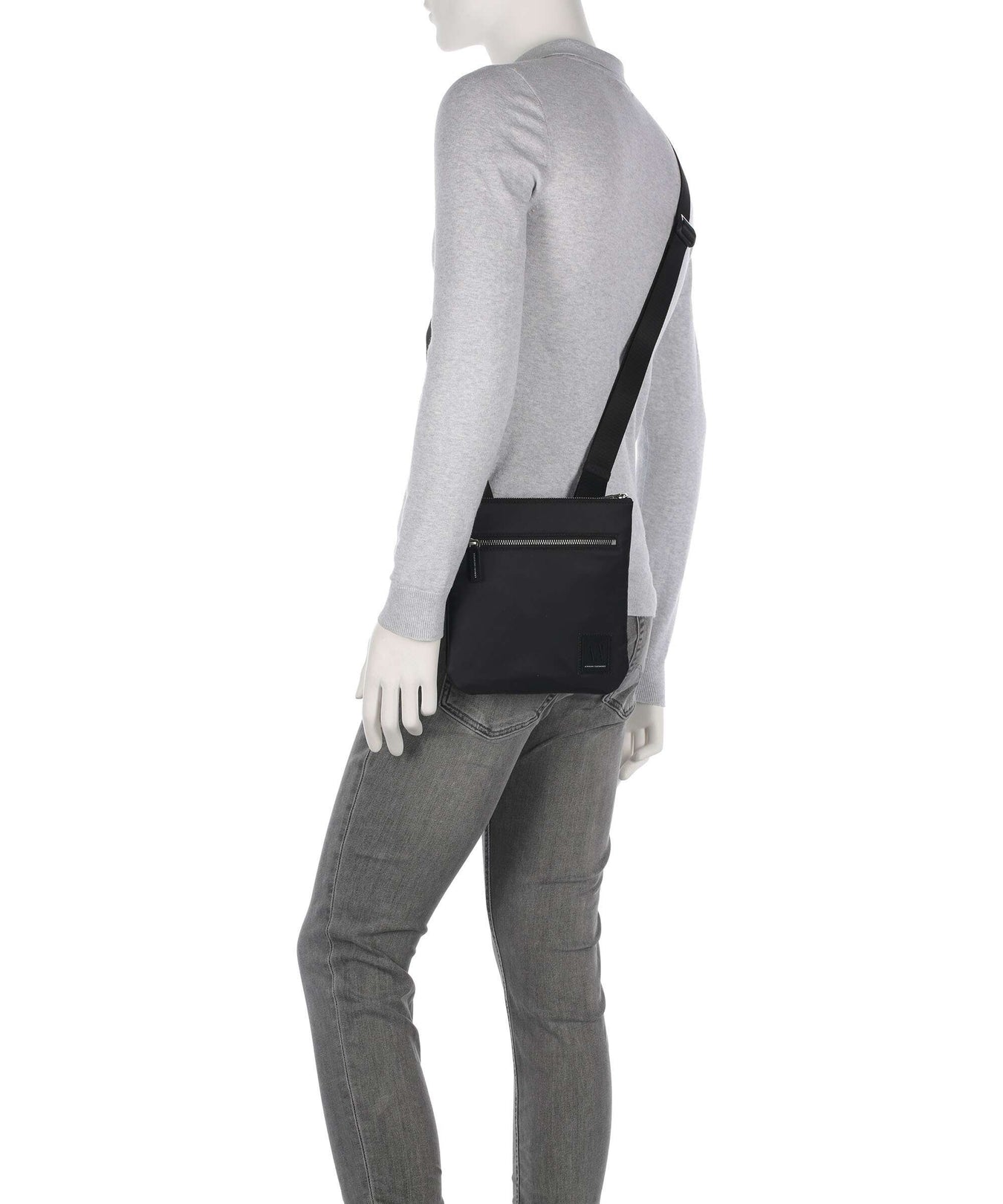 Armani Exchange Icon Crossbody bag black