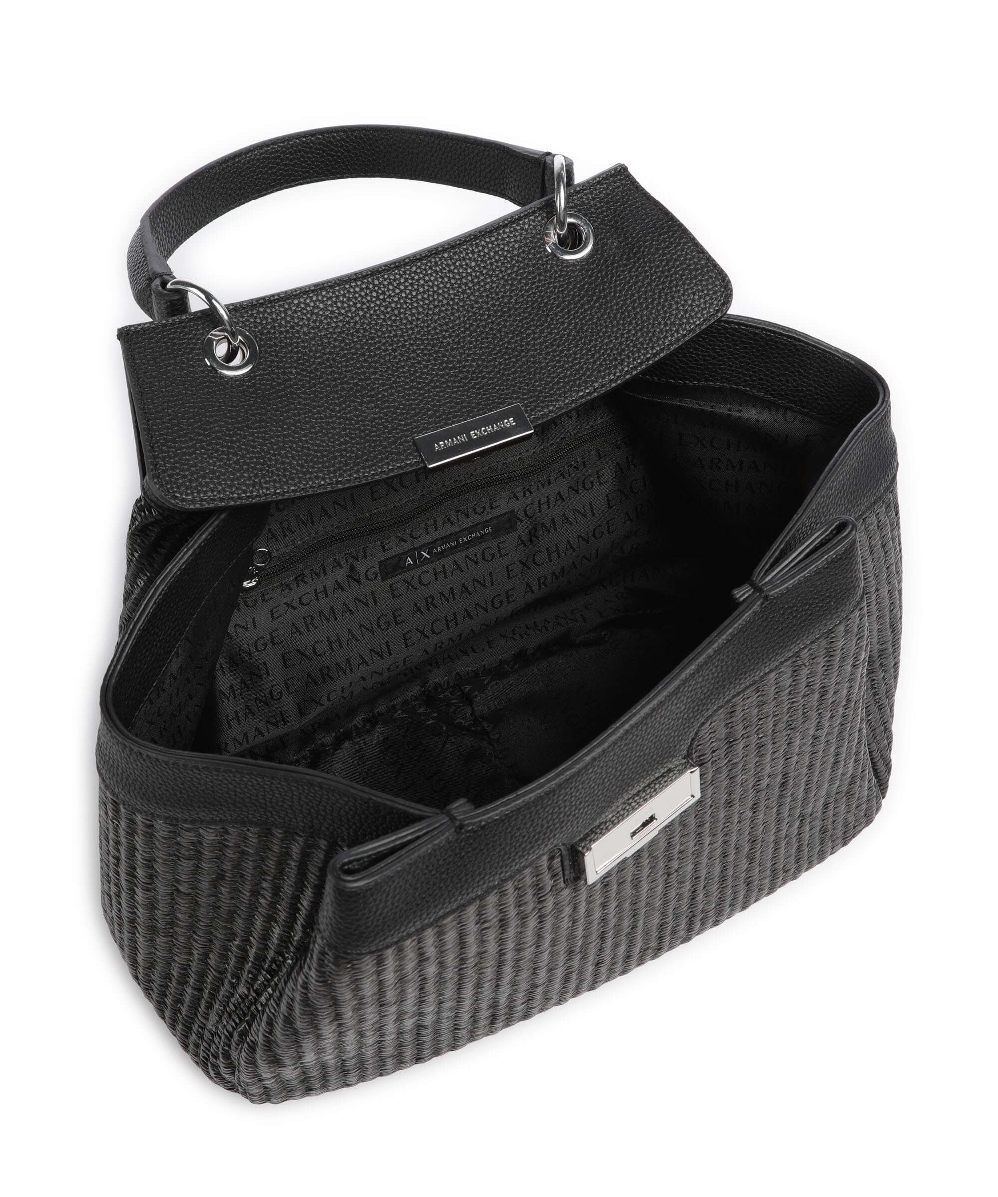 Armani Exchange Wave M Handbag black