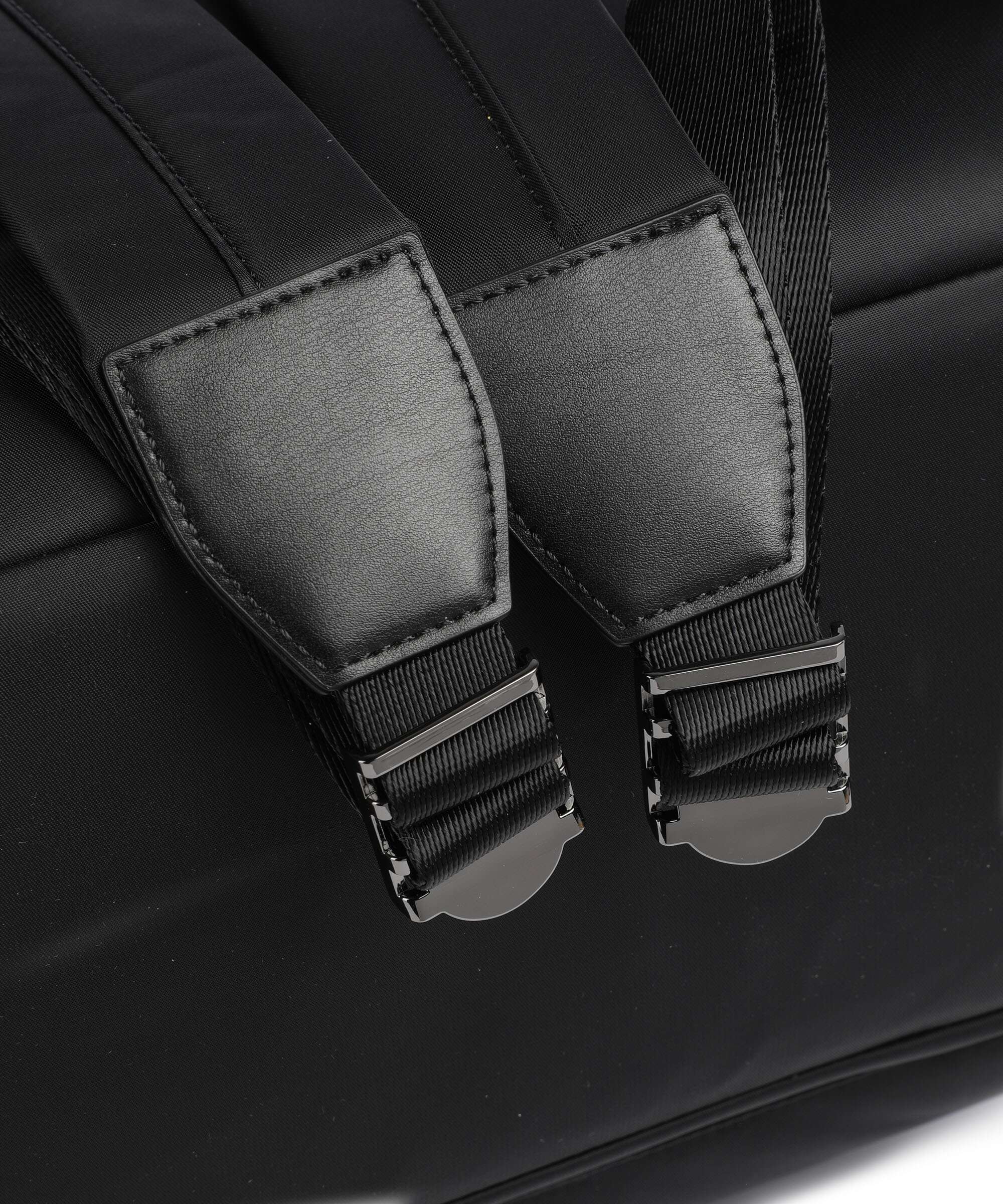 Emporio Armani Recycled Nylon Backpack black beauty
