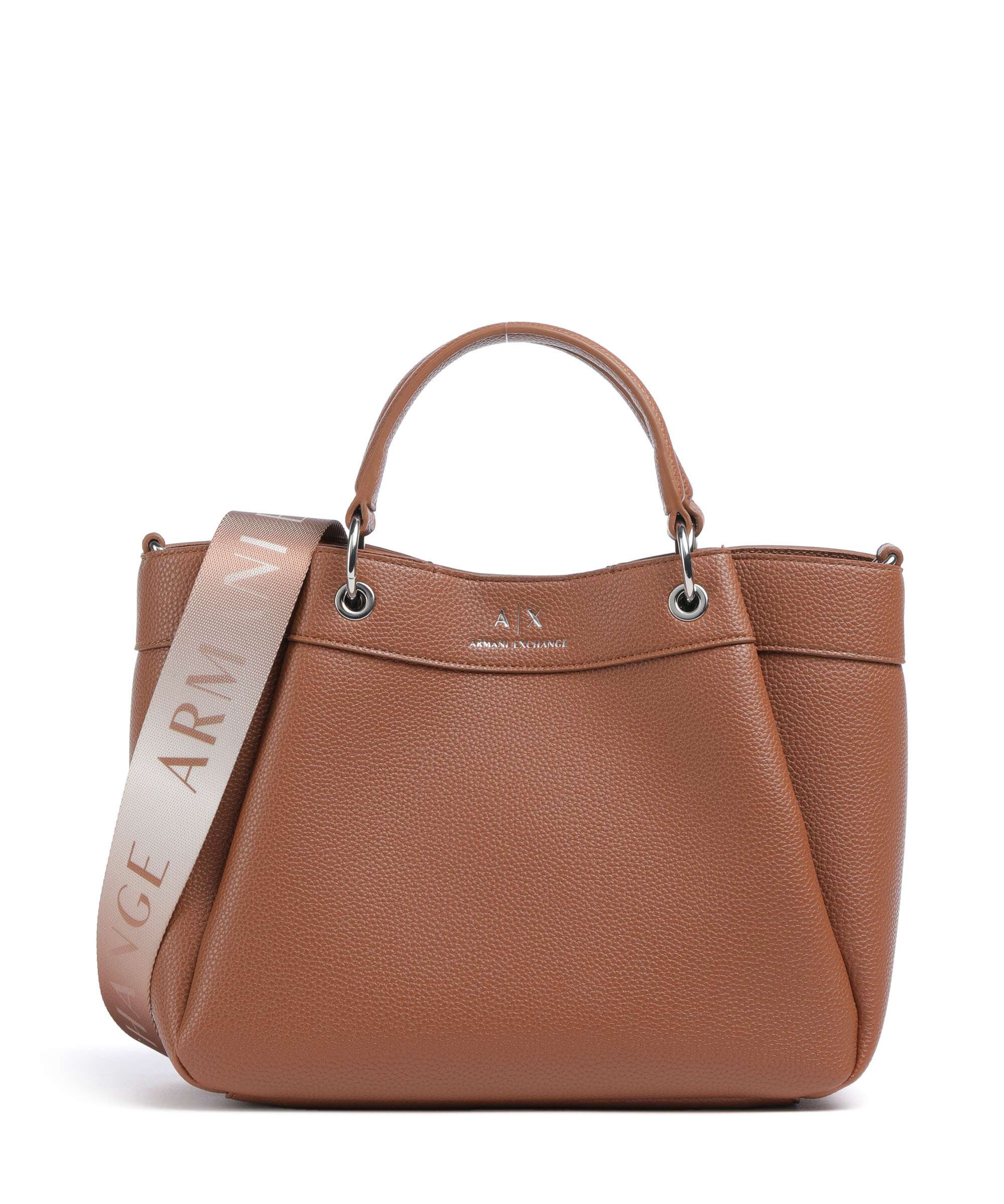 Armani Exchange Wave M Handbag whisky