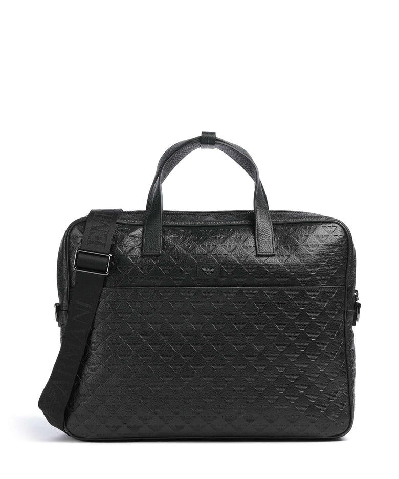 Emporio Armani Minorca Briefcase black beauty