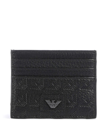 Emporio Armani New Minorca Etui na karty kredytowe black beauty