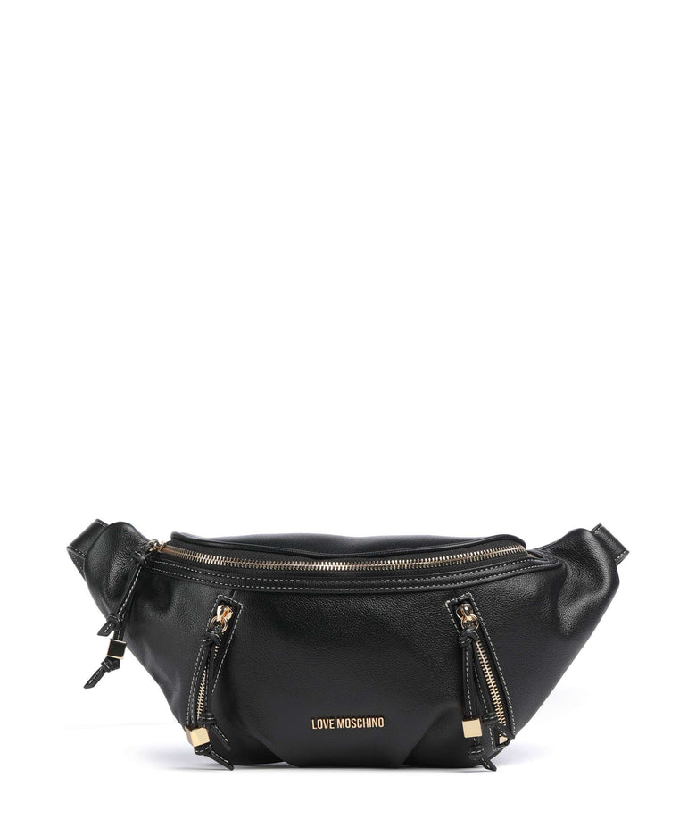 Love Moschino String Belt bag black/black