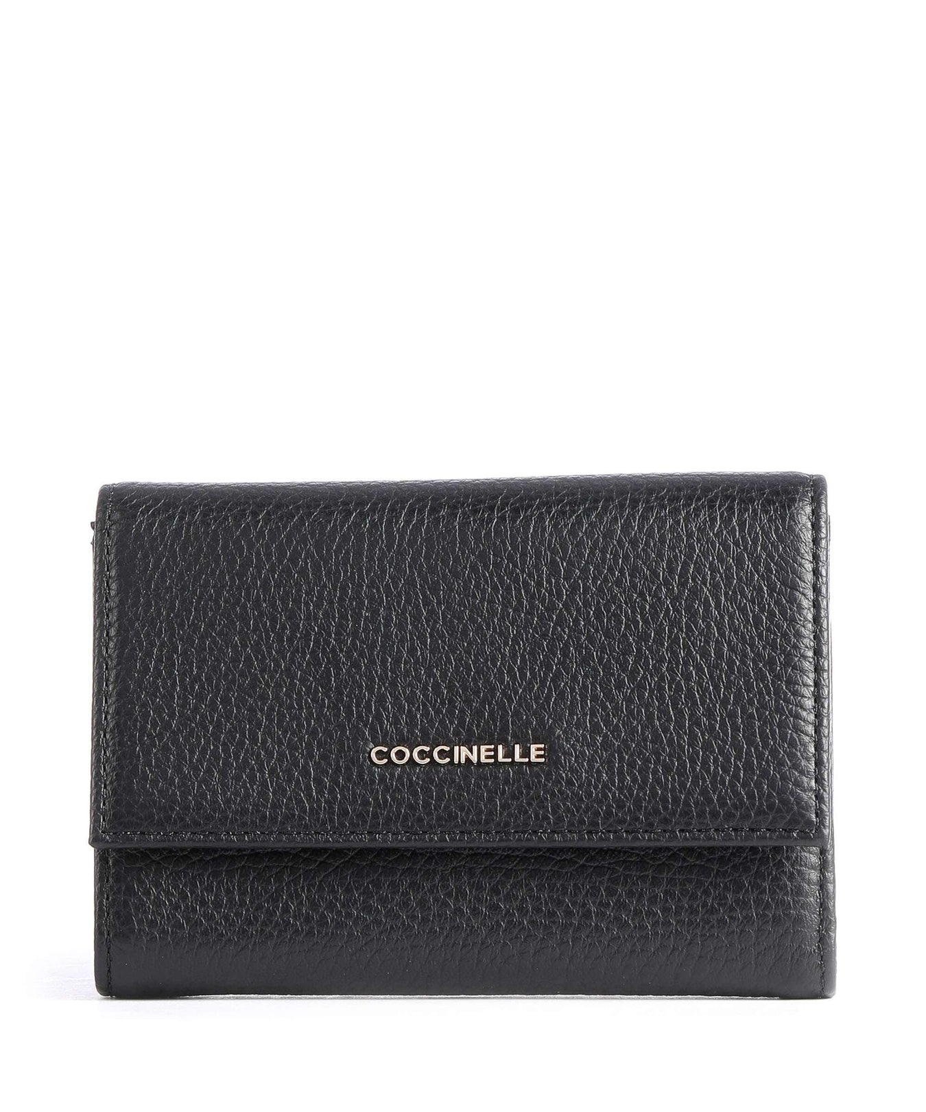 Coccinelle Metallic Soft RFID Wallet noir