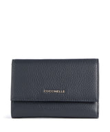 Coccinelle Metallic Soft RFID Portfel midnight blue