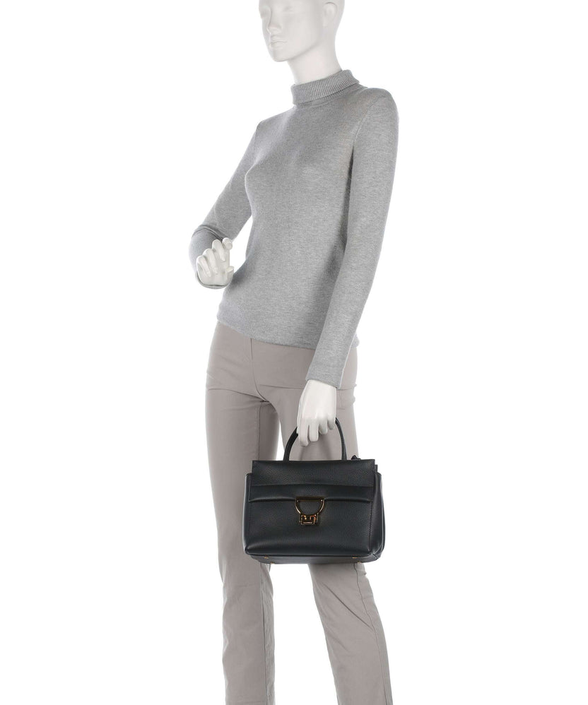 Coccinelle Arlettis Signature Handbag noir