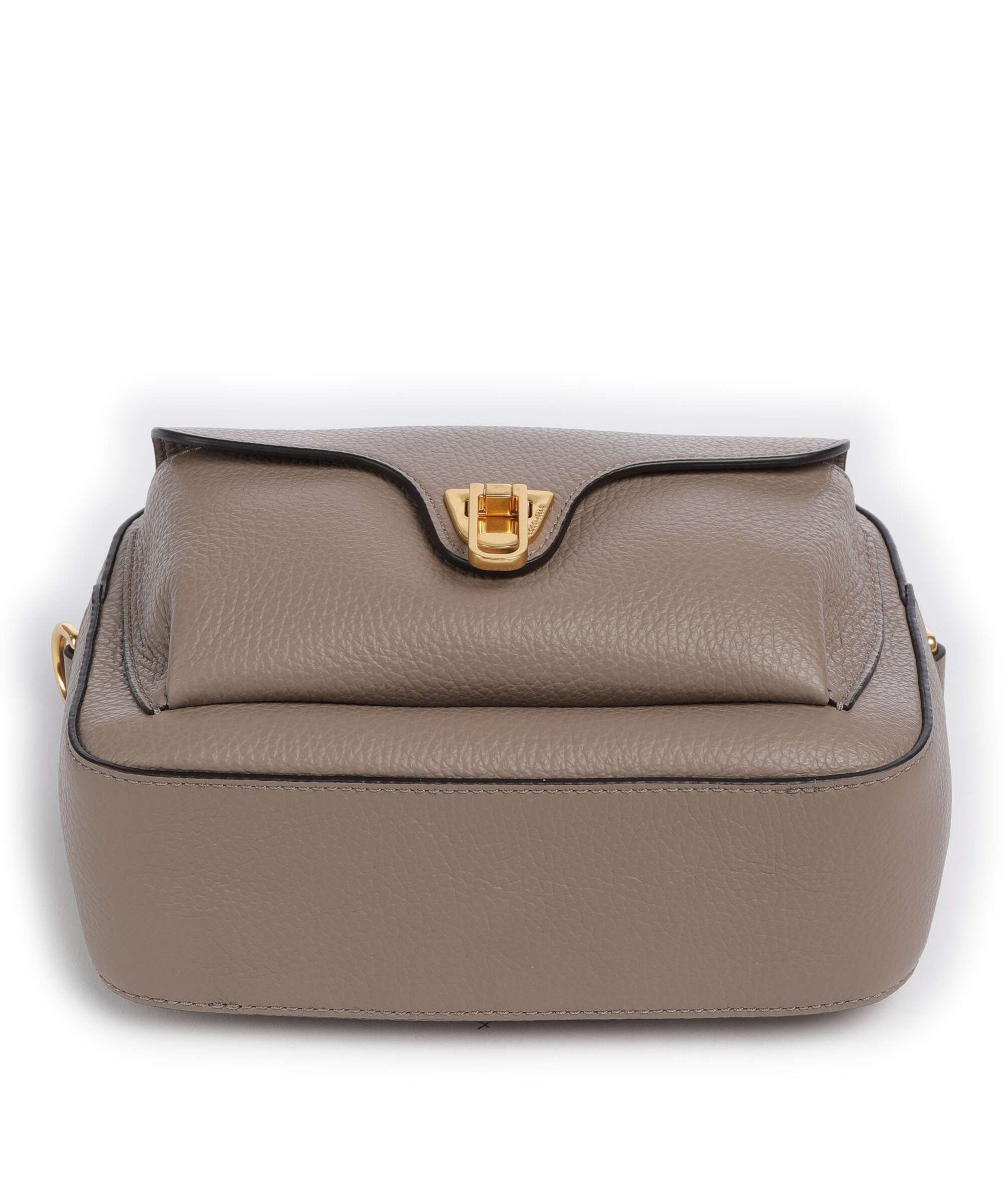 Coccinelle Beat Soft Ribbon Crossbody bag warm taupe