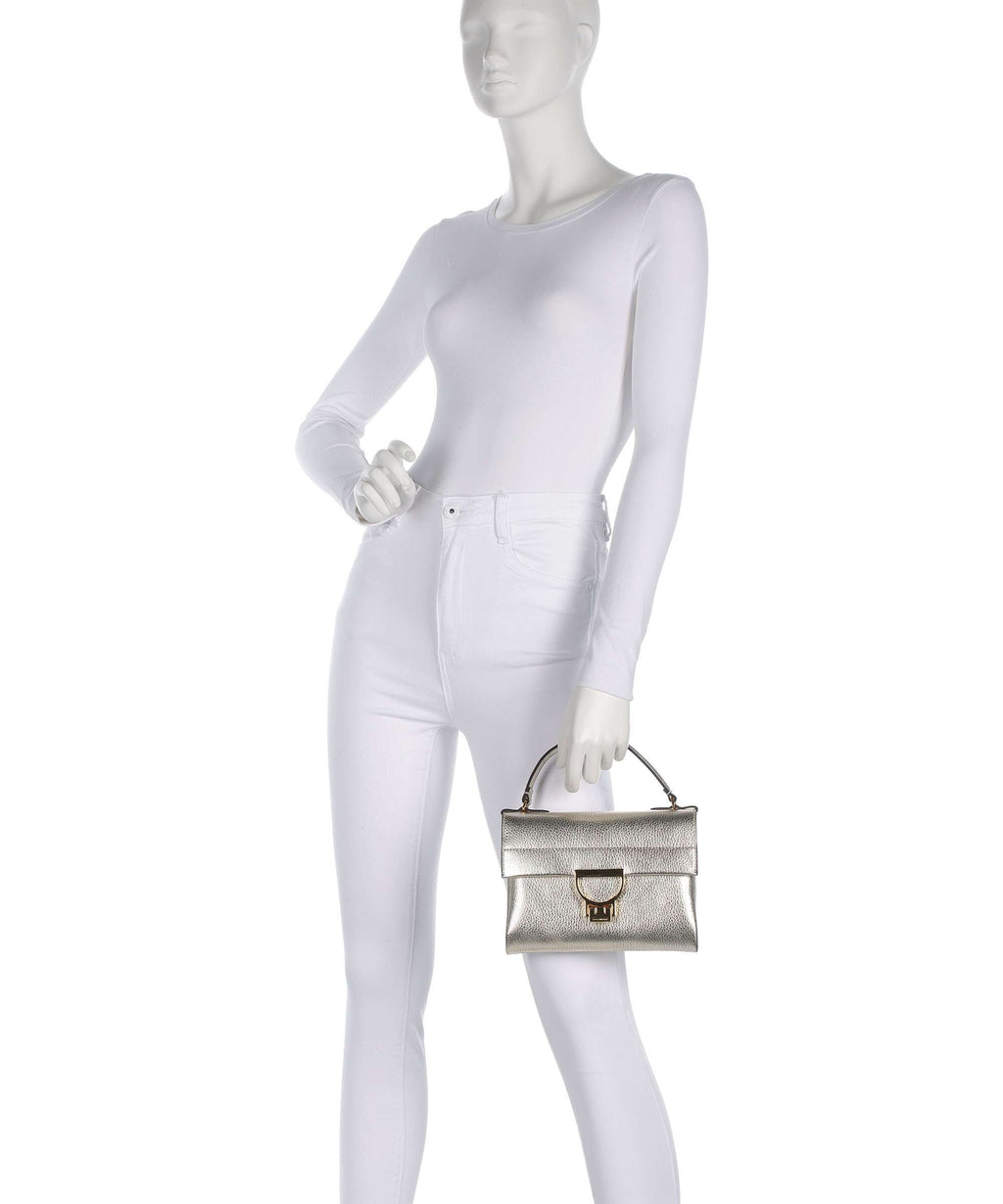 Coccinelle Arlettis Handbag pale gold