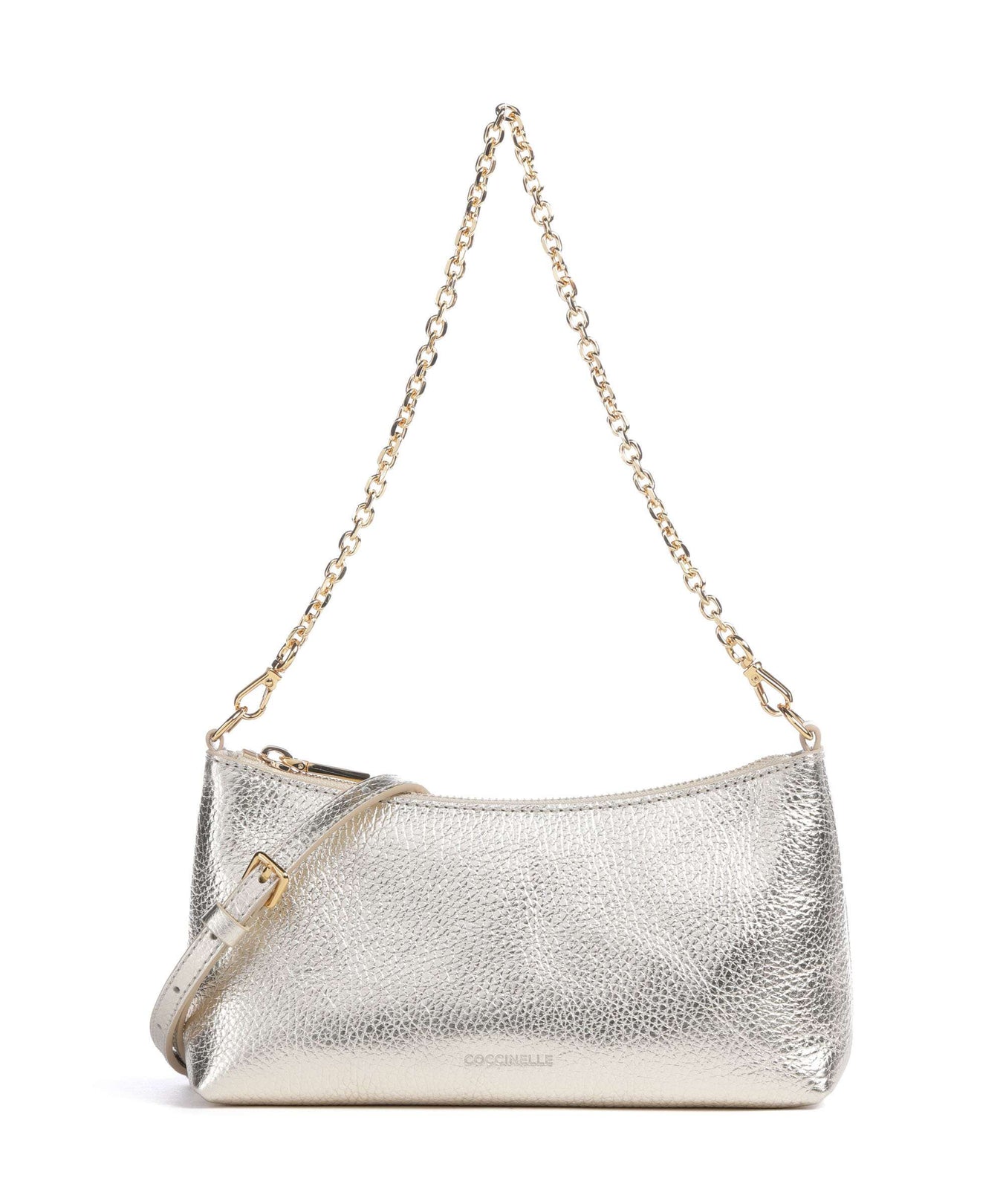 Coccinelle Aura Shoulder bag pale gold