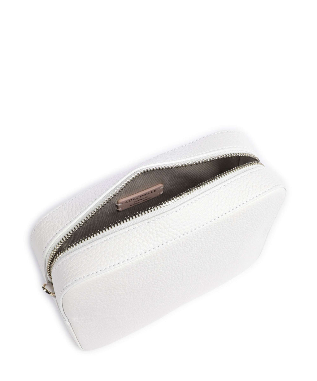 Coccinelle Tebe Crossbody bag brilliant white