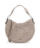 Coccinelle Sunup Suede Torebka worek warm taupe