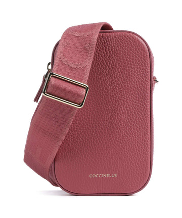 Coccinelle Tebe Torebka na telefon rosewood