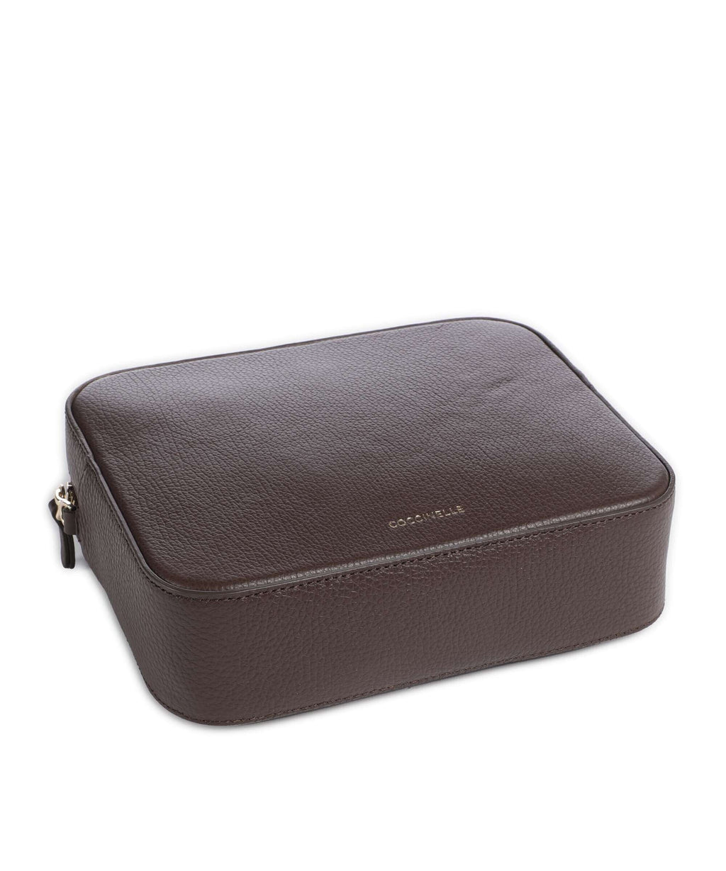 Coccinelle Tebe Crossbody bag fondant brown