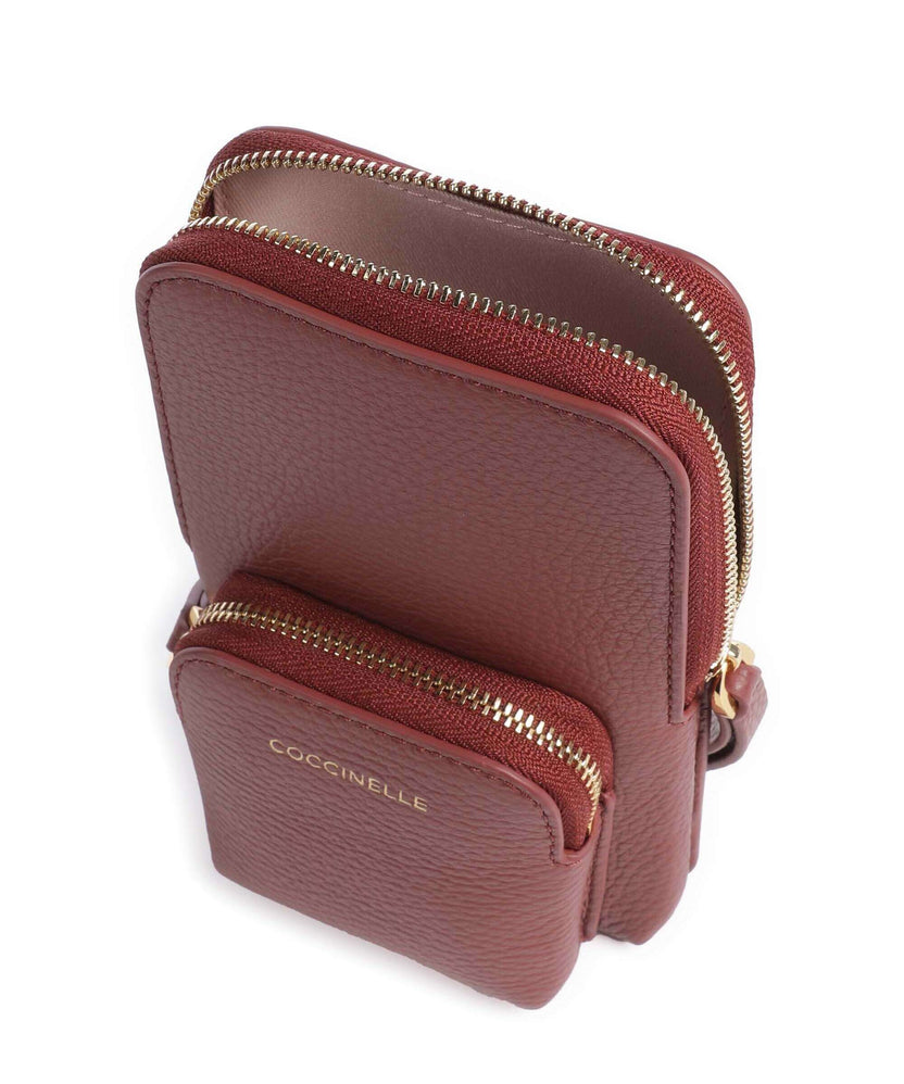 Coccinelle Pixie Phone bag brandy