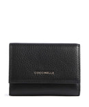 Coccinelle Metallic Soft RFID Portfel noir