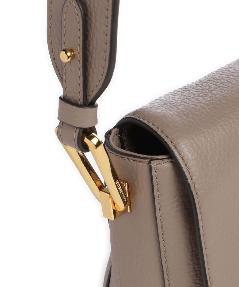 Coccinelle Liya Signature Crossbody bag warm taupe
