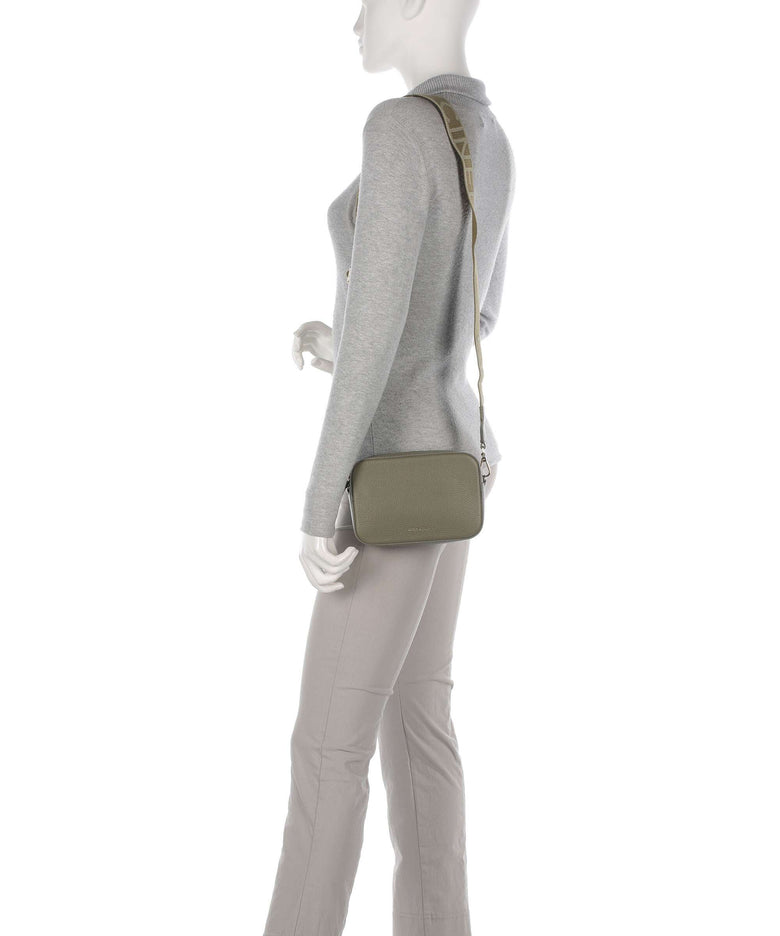 Coccinelle Tebe Crossbody bag laurel green