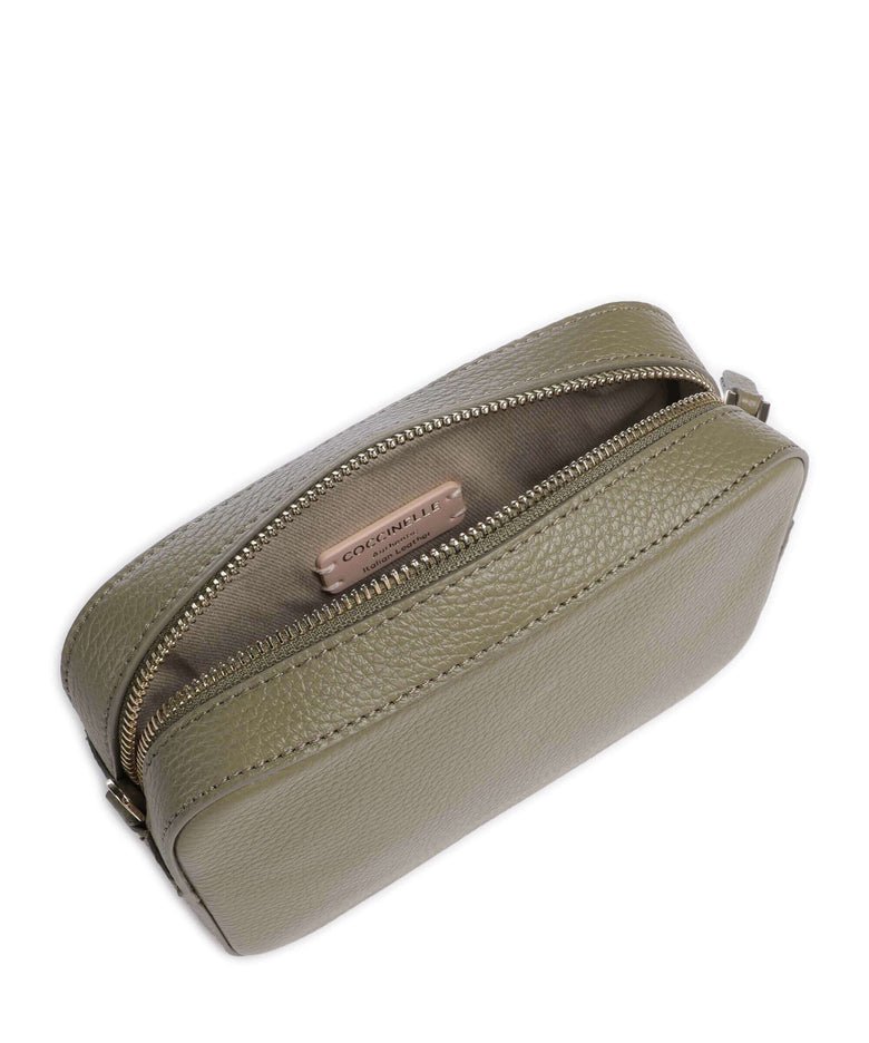 Coccinelle Tebe Crossbody bag laurel green