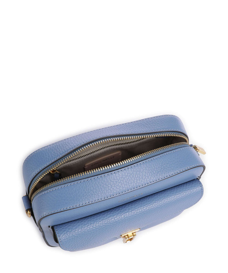 Coccinelle Beat Soft Ribbon Crossbody bag azul